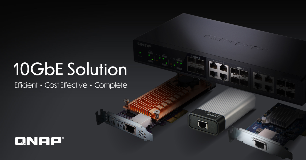 10GbE NAS | The affordable 10GbE solutions for studio | QNAP